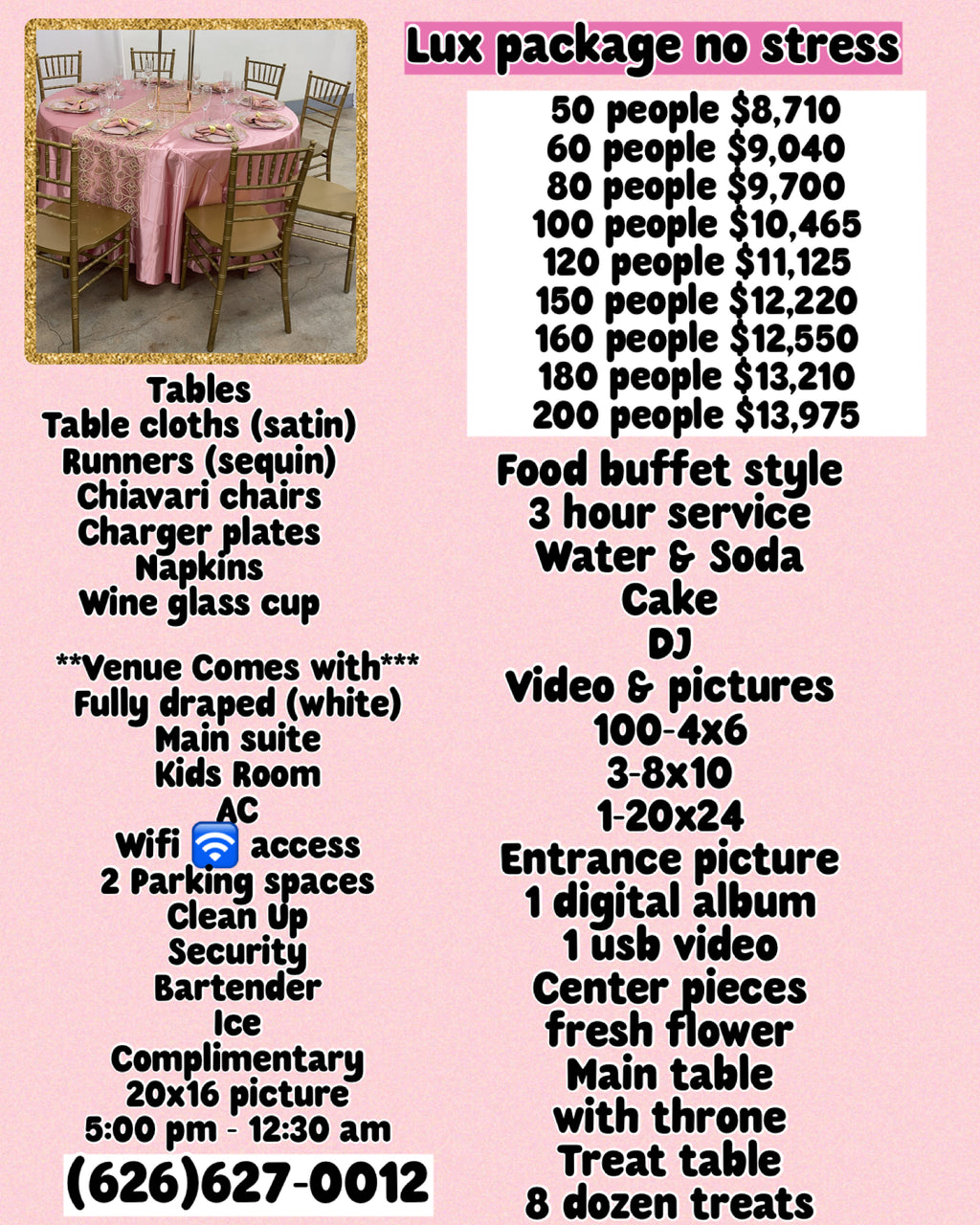 Lux Stress Free package