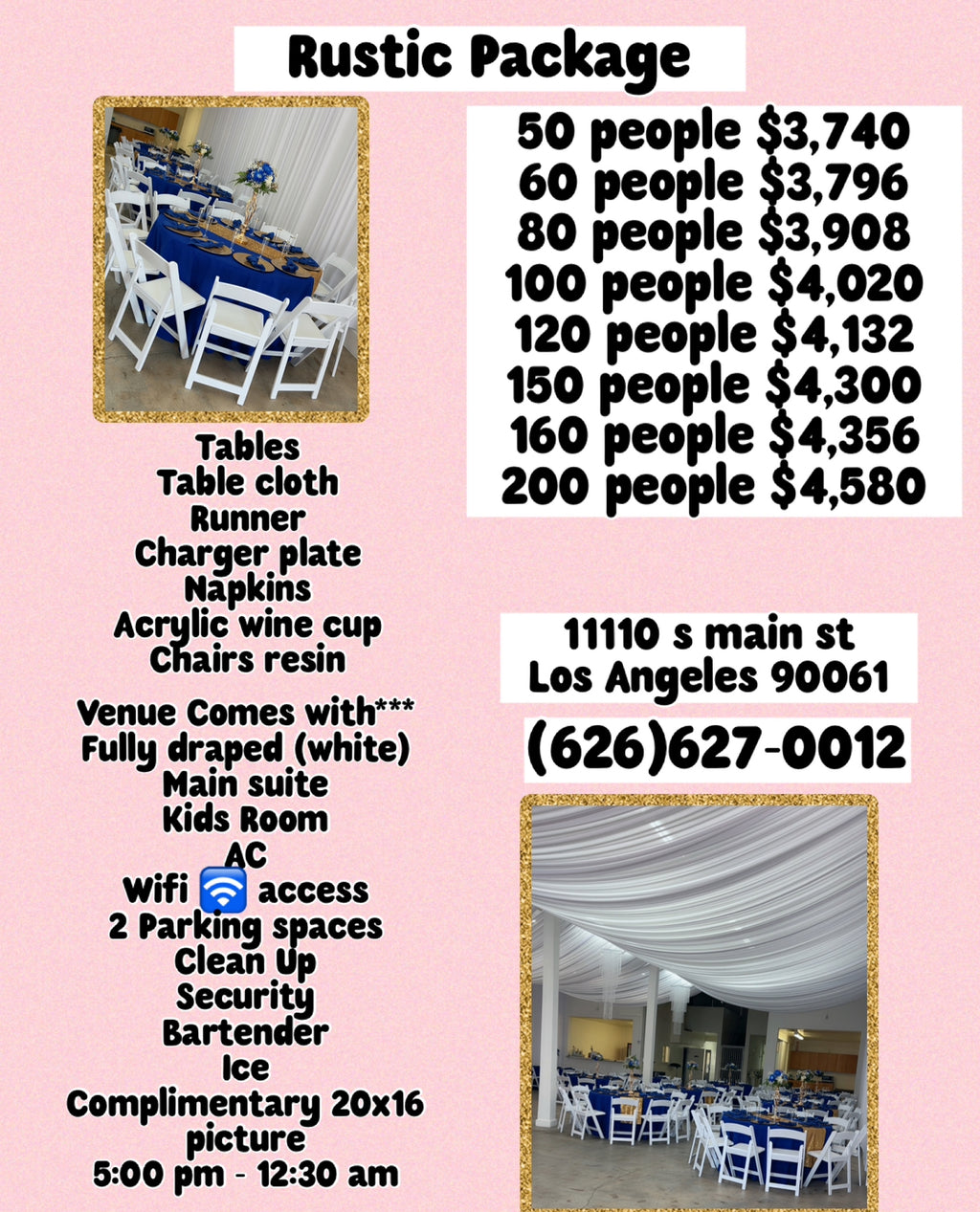 Basic Rustic Package