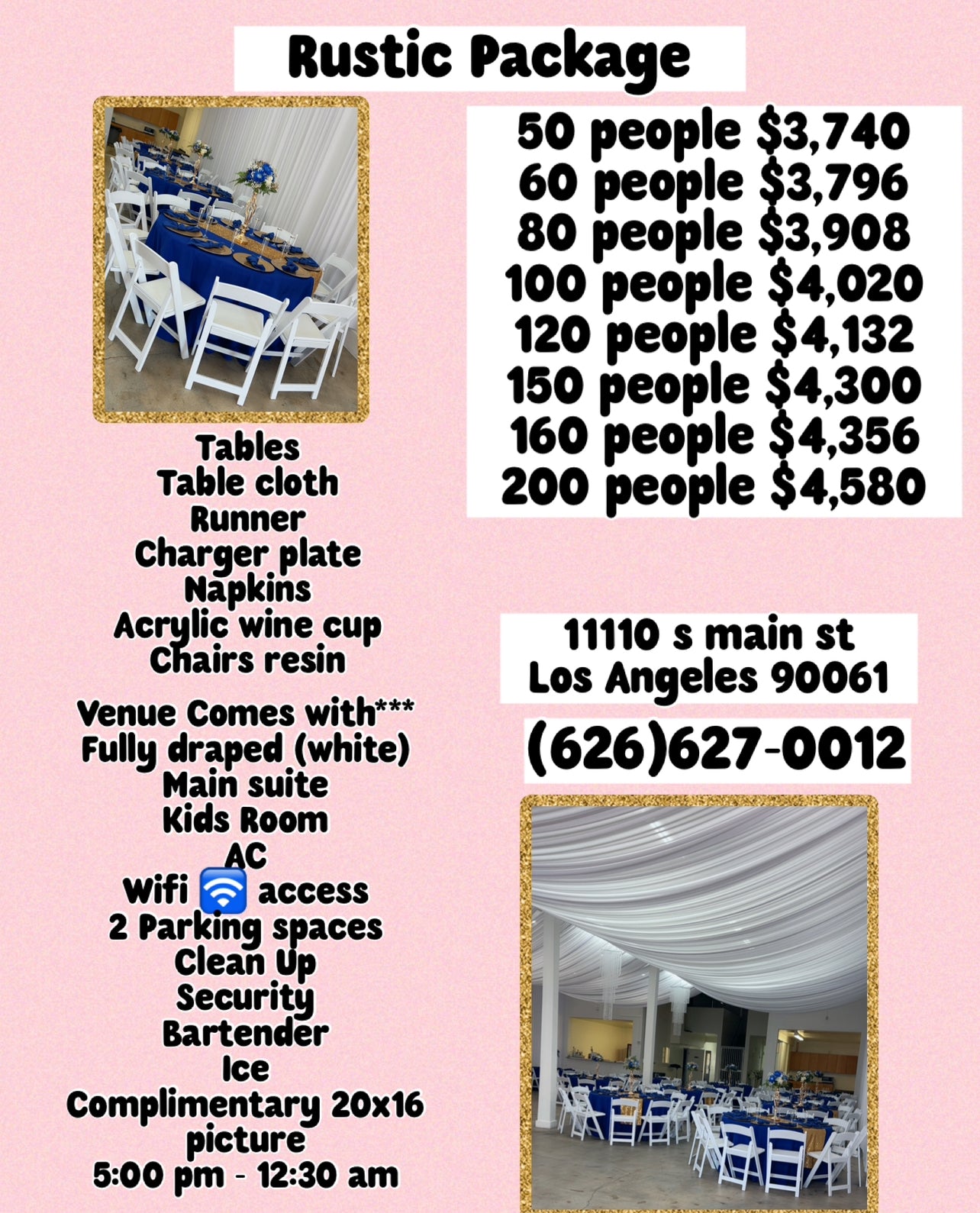 Basic Rustic Package